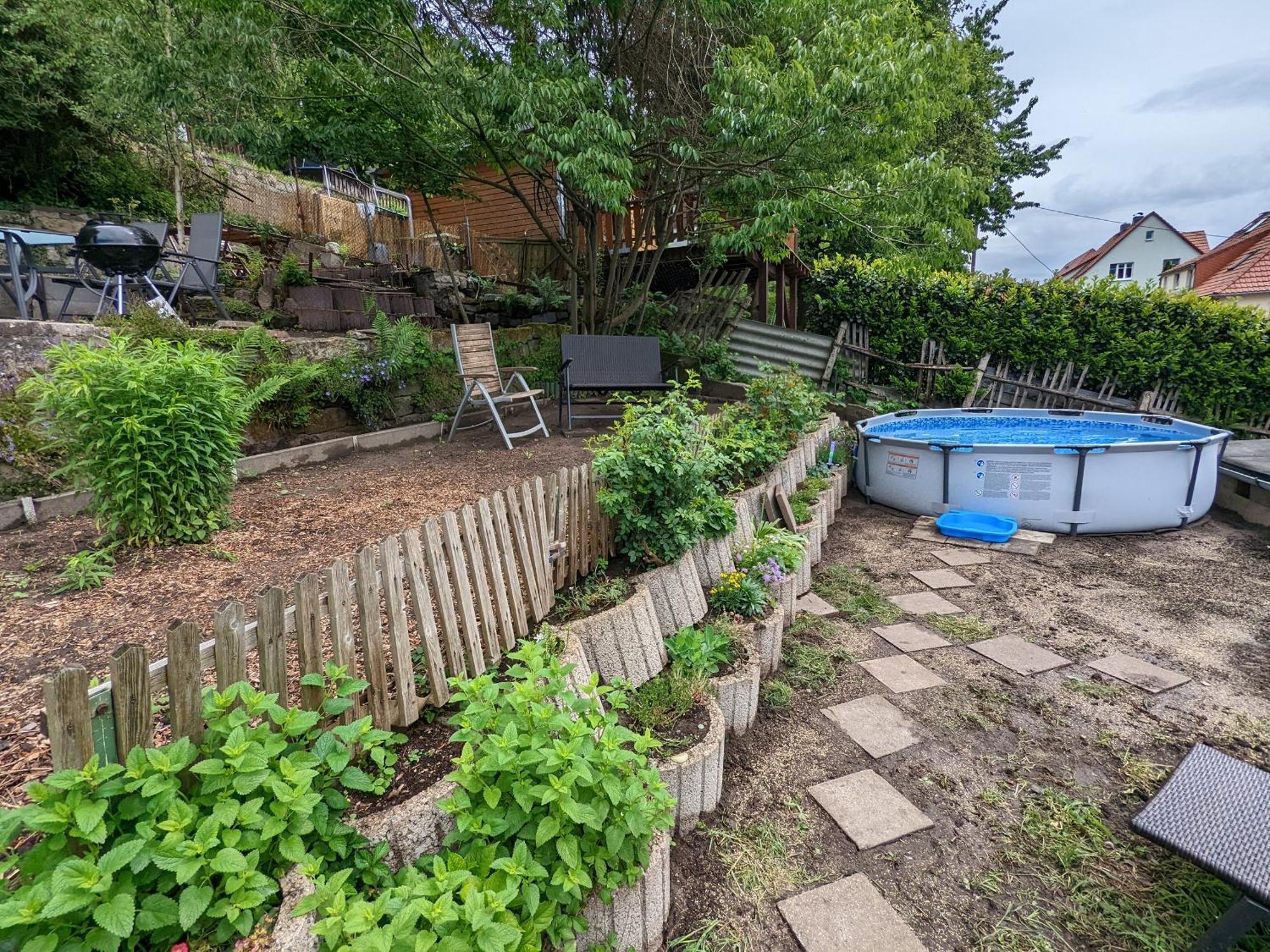 R3 - Urlaubsmagie - Helle Wohnung Mit Garten & Pool Rathmannsdorf Экстерьер фото