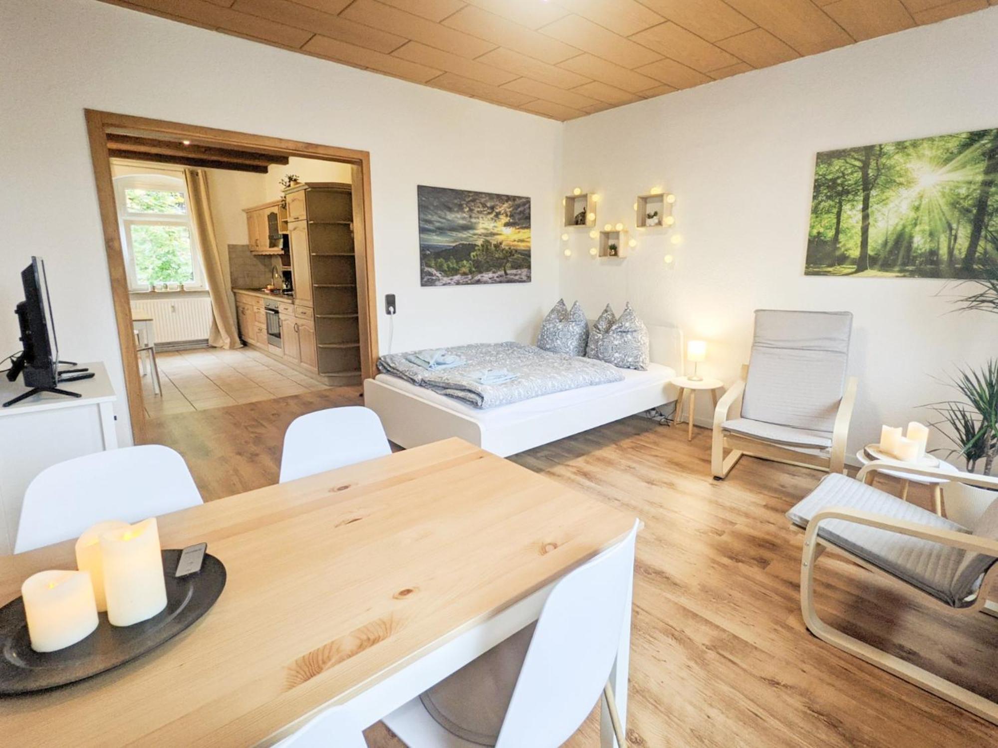 R3 - Urlaubsmagie - Helle Wohnung Mit Garten & Pool Rathmannsdorf Экстерьер фото
